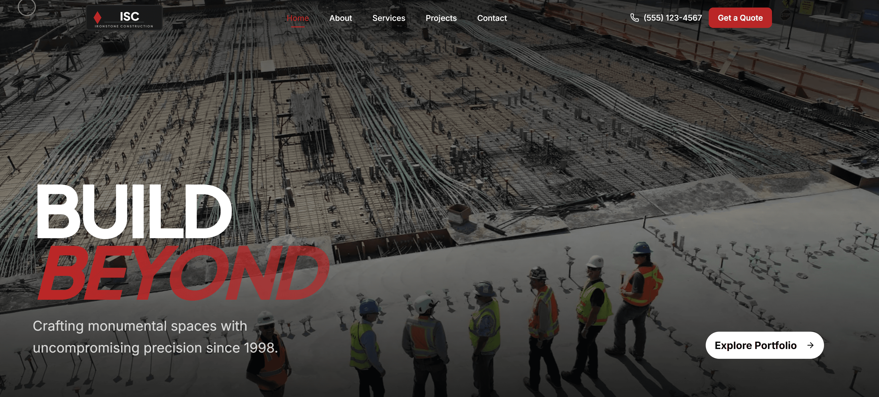 Construction Group demo screenshot